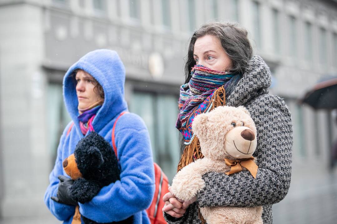 Tėvų protestas prieš vaikų testavimą