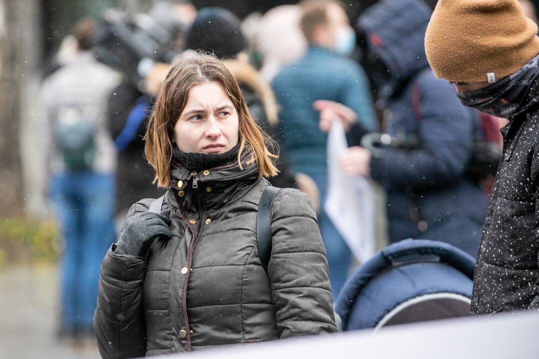 Tėvų protestas prieš vaikų testavimą