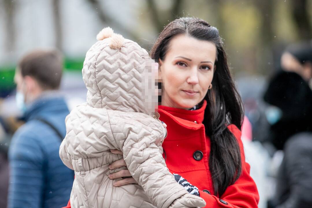 Tėvų protestas prieš vaikų testavimą