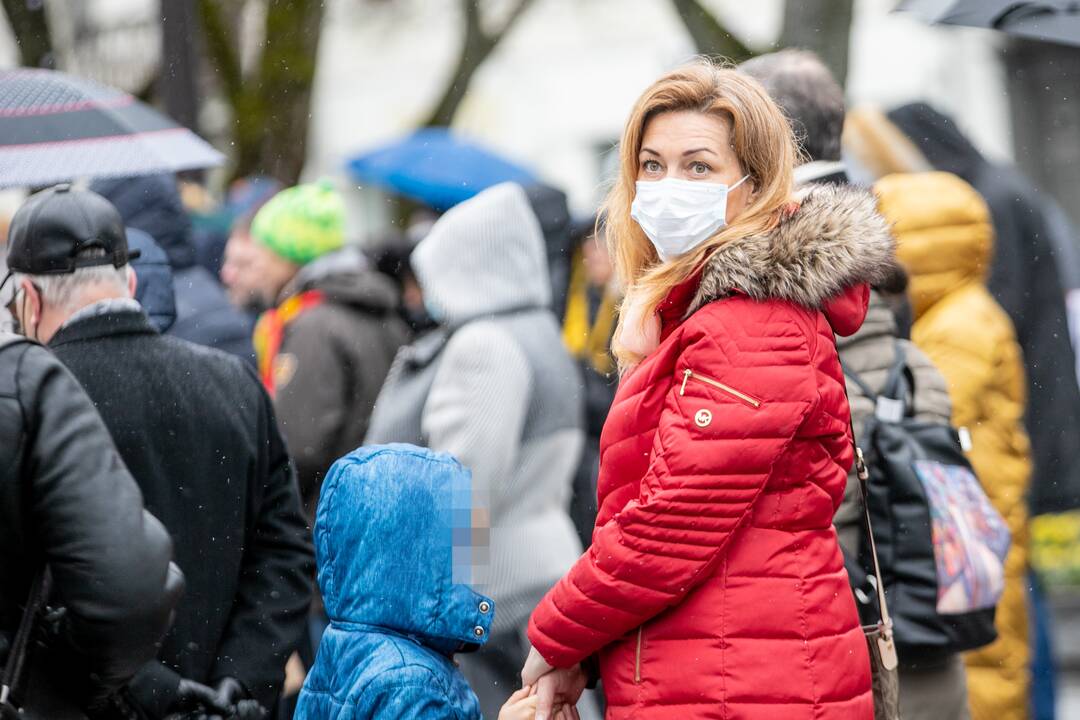 Tėvų protestas prieš vaikų testavimą