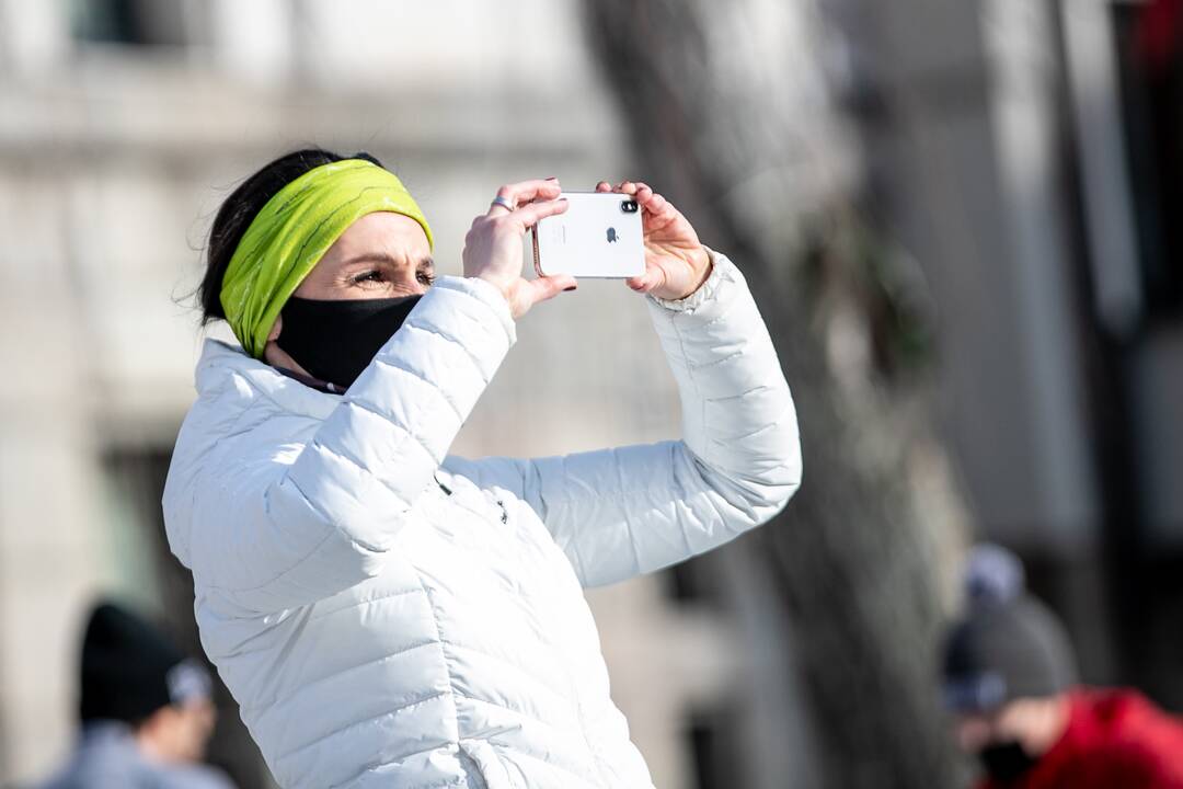 Sporto entuziastų protestas persikėlė prie Kauno miesto savivaldybės