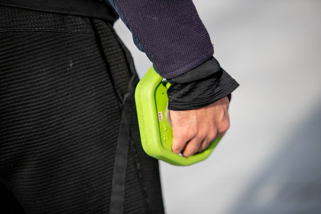 Sporto entuziastų protestas persikėlė prie Kauno miesto savivaldybės