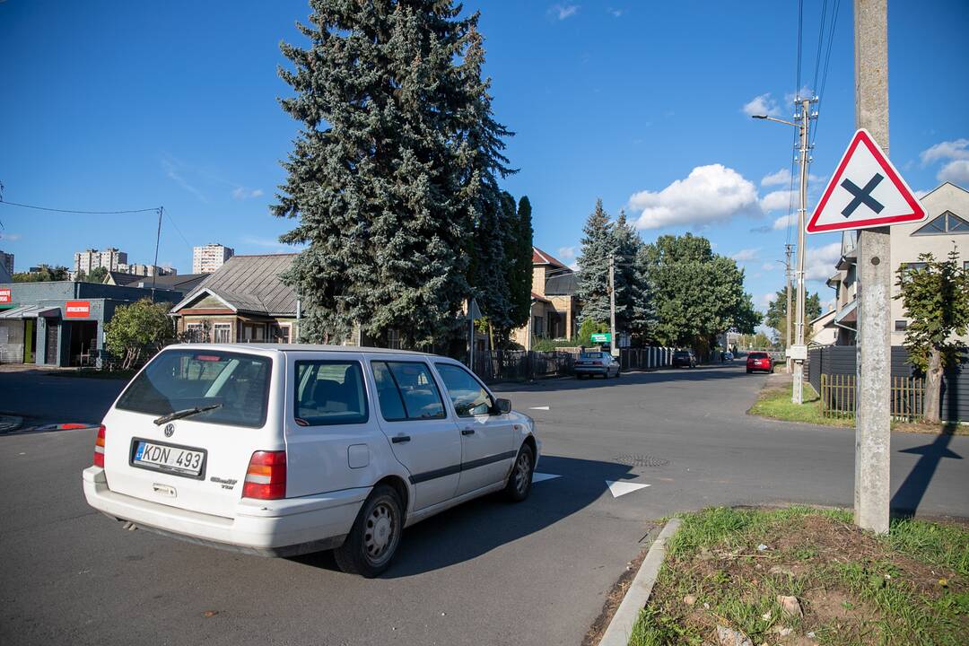 Pakeista eismo tvarka Pagėgių gatvės sankryžoje