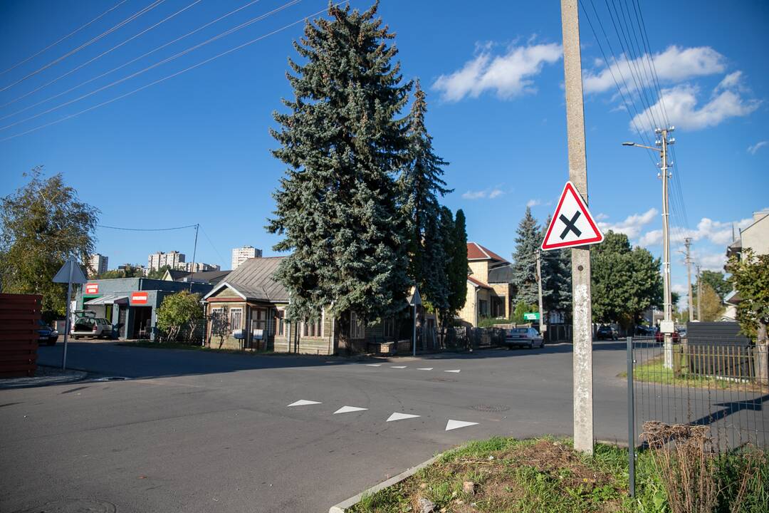 Pakeista eismo tvarka Pagėgių gatvės sankryžoje