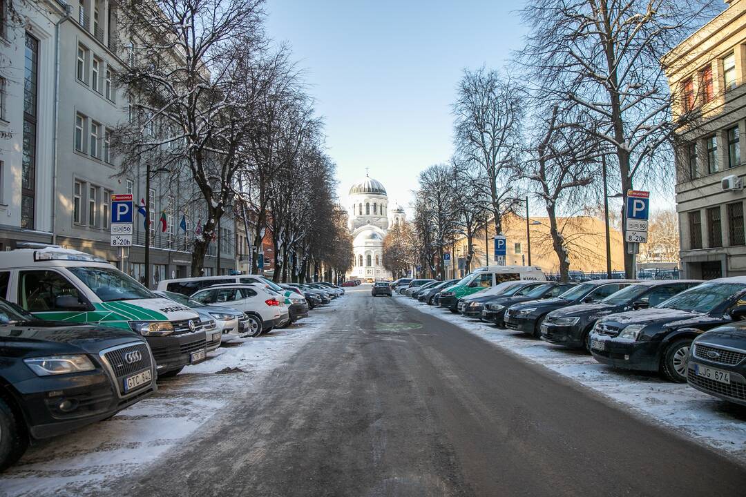 Besikeičianti Laisvės alėja