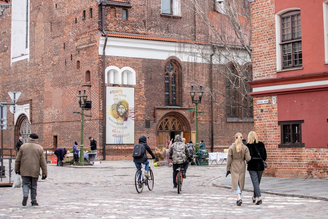 Verbų sekmadienis Kauno senamiestyje
