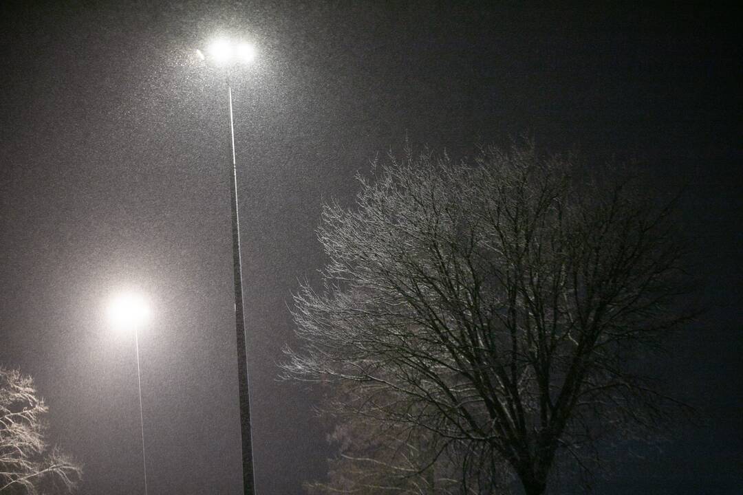 Kaune įsisiūbuoja stichinis snygis