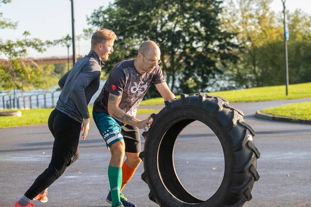 Pasiruošimas „Fluxus“ festivaliui ir kopimui į Parodos kalną