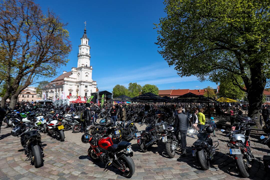 Motociklininkų sezono atidarymas