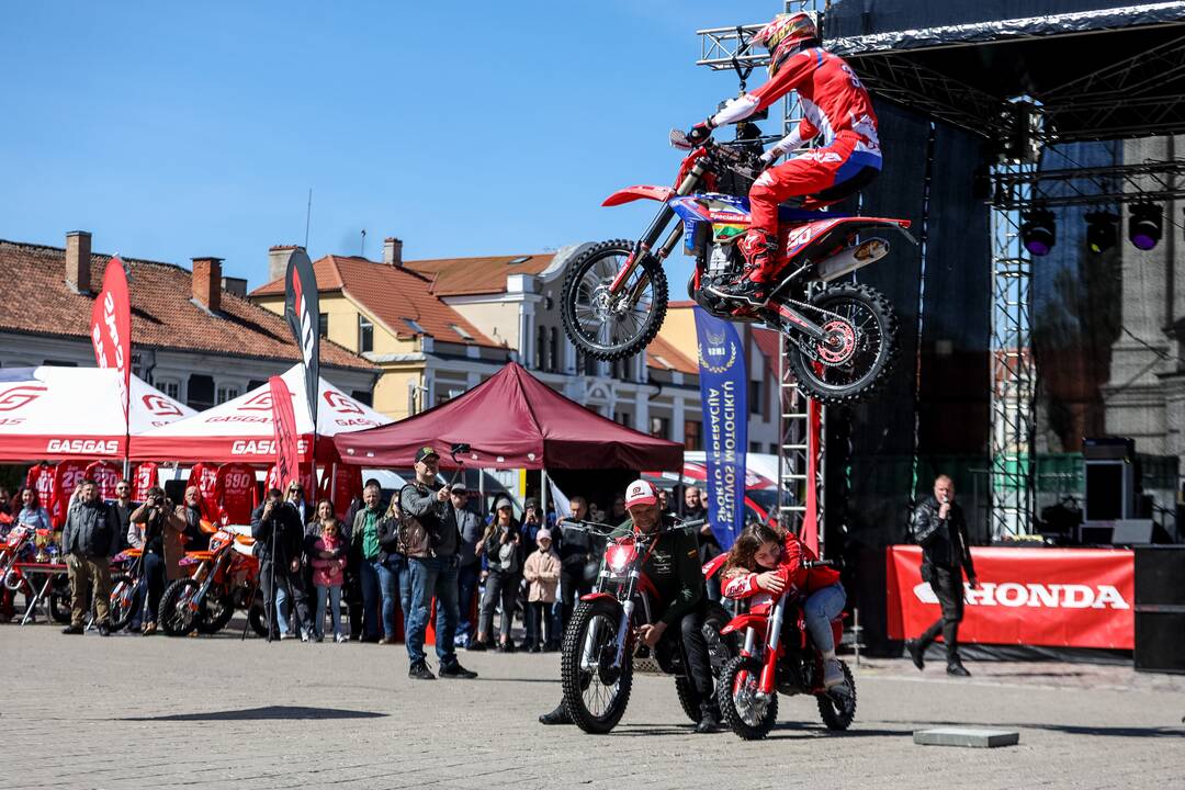 Motociklininkų sezono atidarymas