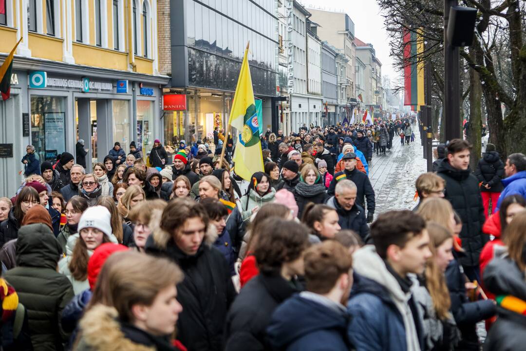 Kauno moksleivių šventinė eisena