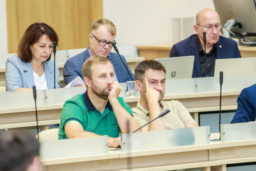 Liepos mėnesio  Kauno tarybos posėdis