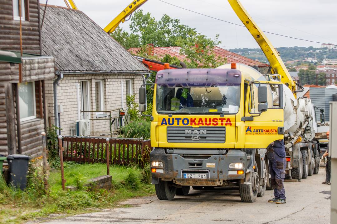 Aleksote – nerimas dėl slenkančio šlaito