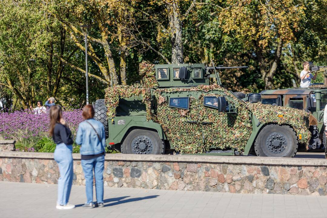 Sausumos pajėgų renginys kauniečiams