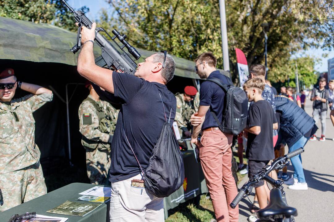 Sausumos pajėgų renginys kauniečiams