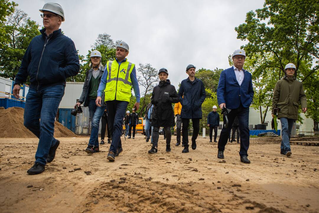 Darbų eiga Kauno Dariaus ir Girėno stadione