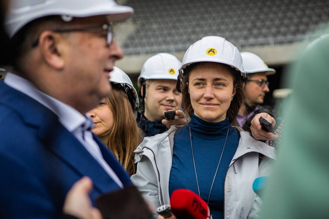 Darbų eiga Kauno Dariaus ir Girėno stadione