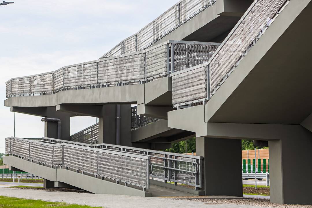 Magistralėje ties Giraite atidarytas viadukas