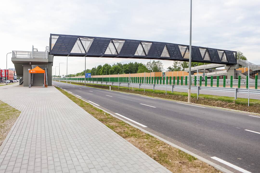 Magistralėje ties Giraite atidarytas viadukas