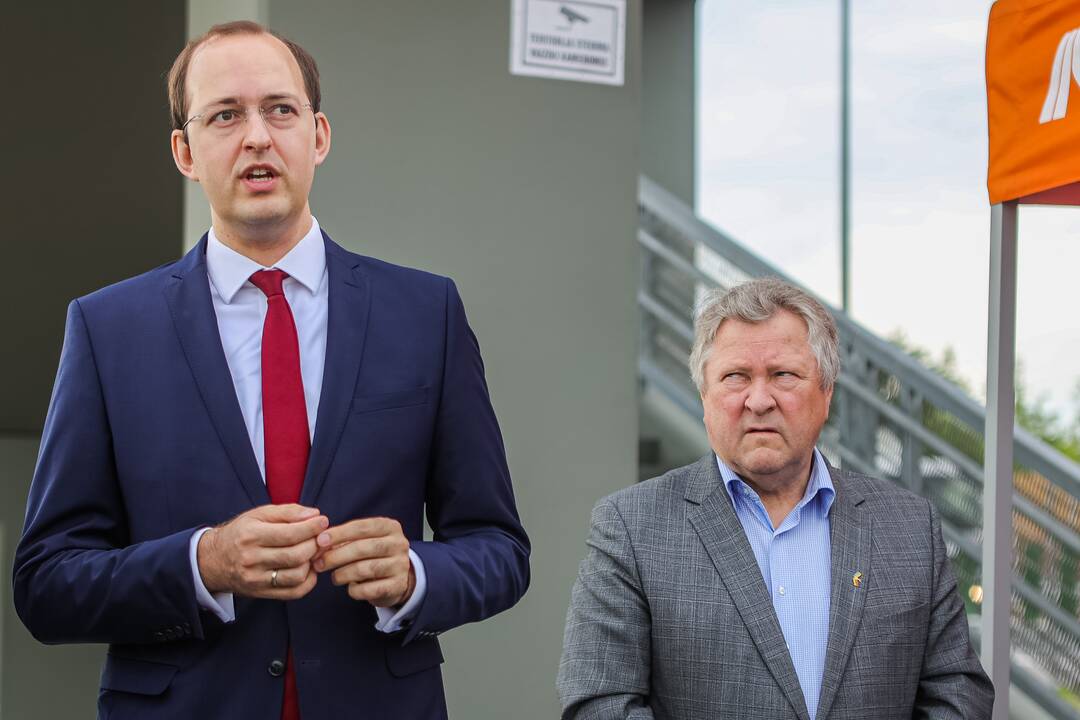 Magistralėje ties Giraite atidarytas viadukas