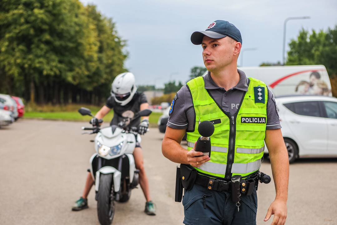 Transporto priemonių triukšmo lygio patikra