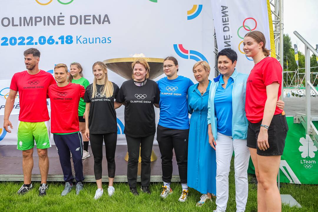 „Olimpinė diena 2022“ Kaune