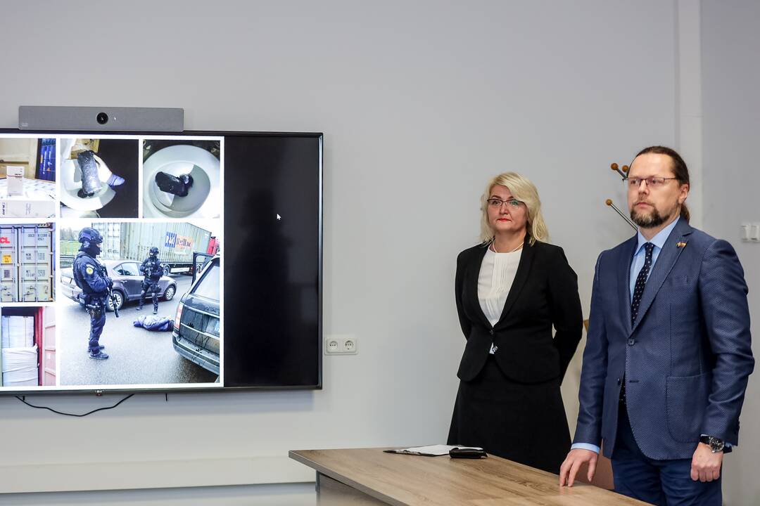 Spaudos konferencija dėl galimų Jurbarko politikės sūnų nusikaltimų