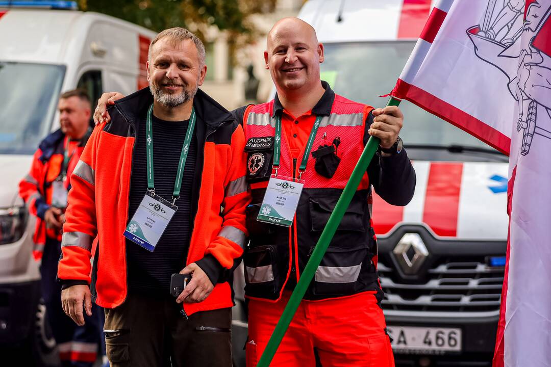 Greitosios medicinos pagalbos darbuotojų žaidynės