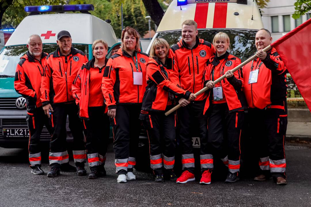 Greitosios medicinos pagalbos darbuotojų žaidynės