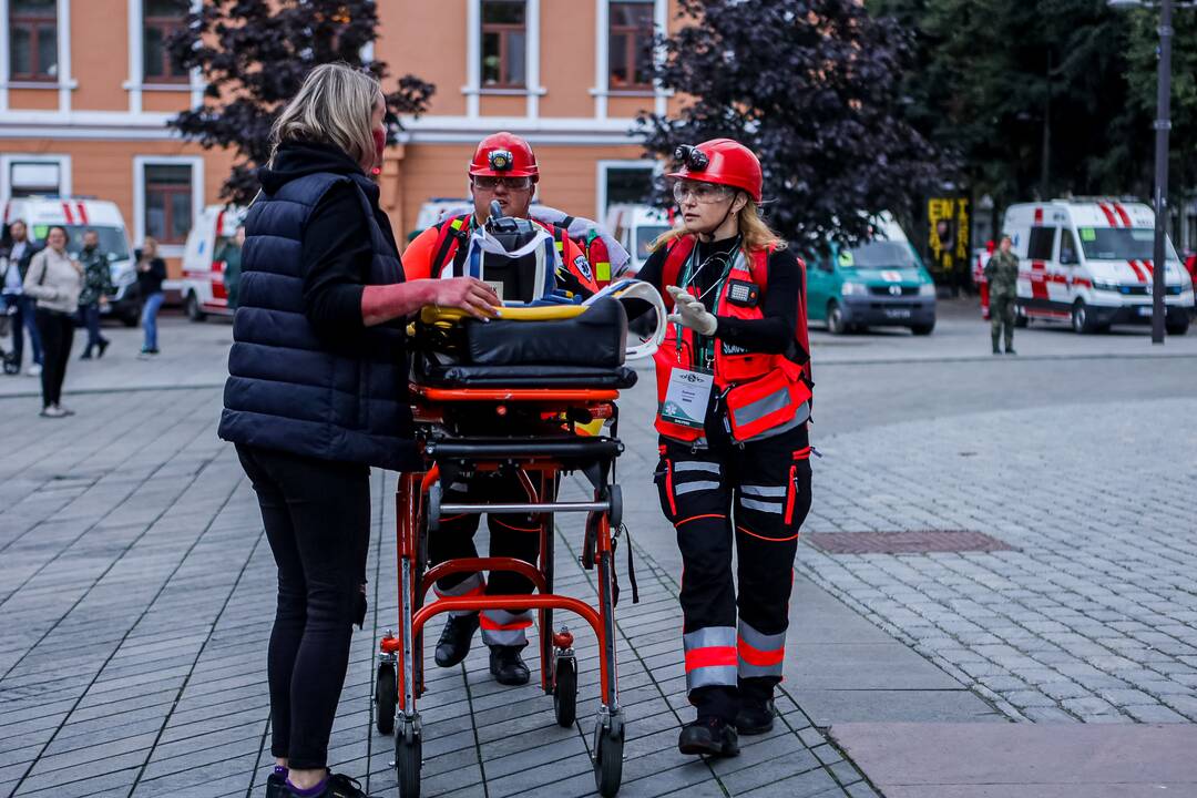 Greitosios medicinos pagalbos darbuotojų žaidynės