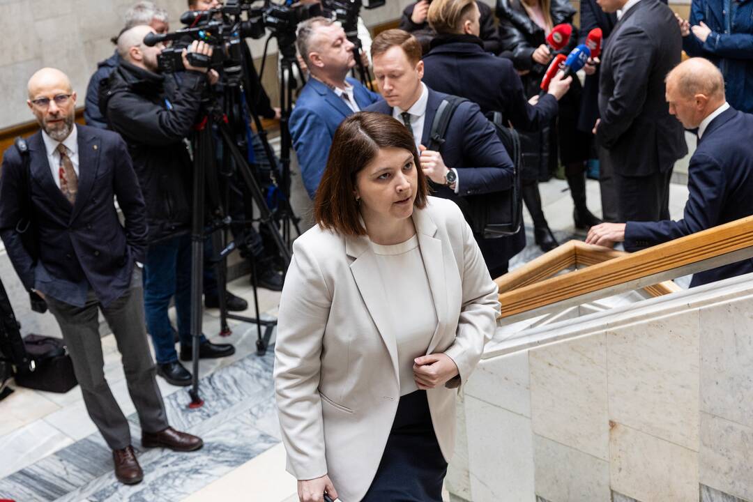 Premjerė susitiko su partijų ir verslo atstovais dėl gynybos mokesčio