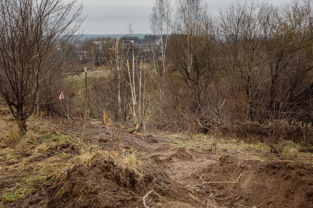 Lėktuvo avarijos vietoje pirmadienį tęsiami darbai