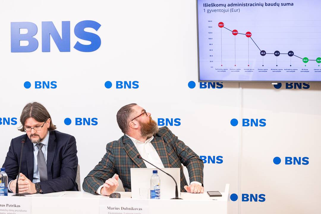  Lietuvos gyventojų skolų žemėlapio pristatymas