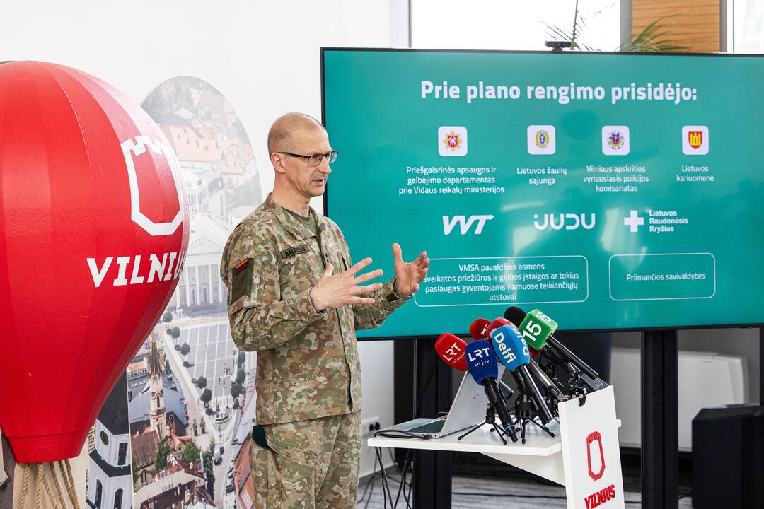 Pristatomas Vilniaus miesto gyventojų evakuacijos planas