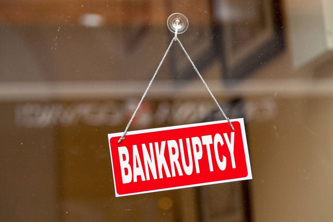 Tyrimas atskleidė, kuri Baltijos šalis pirmauja įmonių bankrotų skaičiumi 