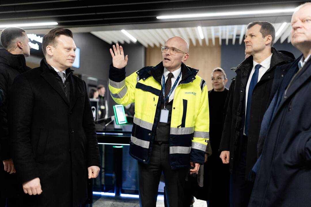 Vilniaus oro uoste oficialiai atidarytas naujasis keleivių išvykimo terminalas