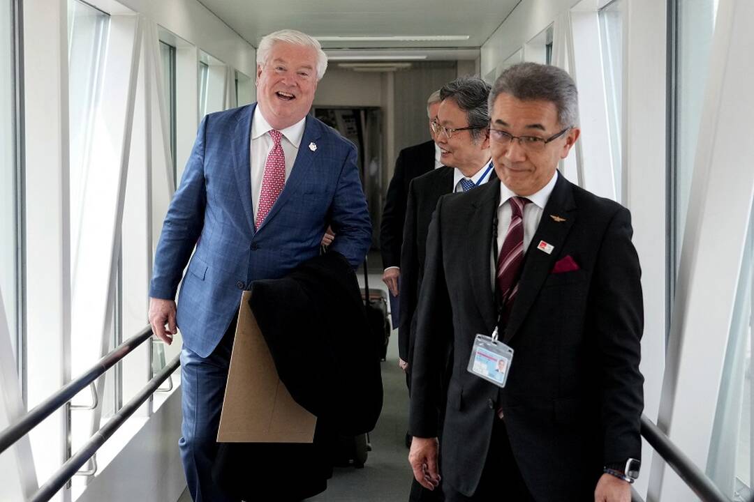 JAV ambasadorius Japonijoje dėl Tokijo ir Vašingtono nesutarimų: esu optimistiškai nusiteikęs