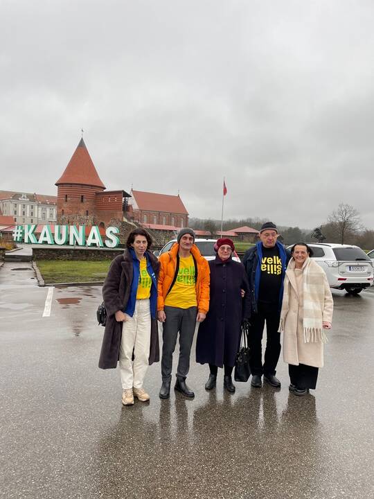 Psichikos sveikatos ambasadorė Tatjana susitikime su Kauno TAU bendruomene.