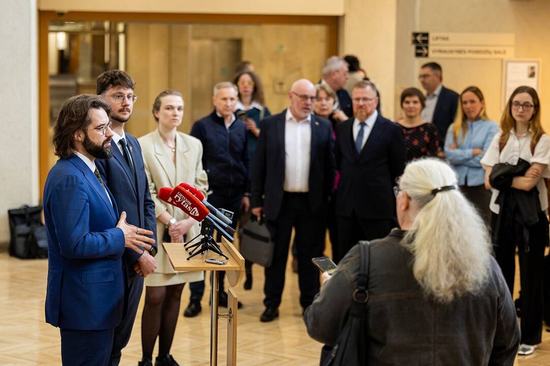 Spaudos konferencija dėl rengiamo naujo Miško įstatymo projekto