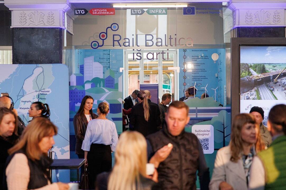 „Rail Baltica“ infocentro atidarymas Kauno geležinkelio stotyje 