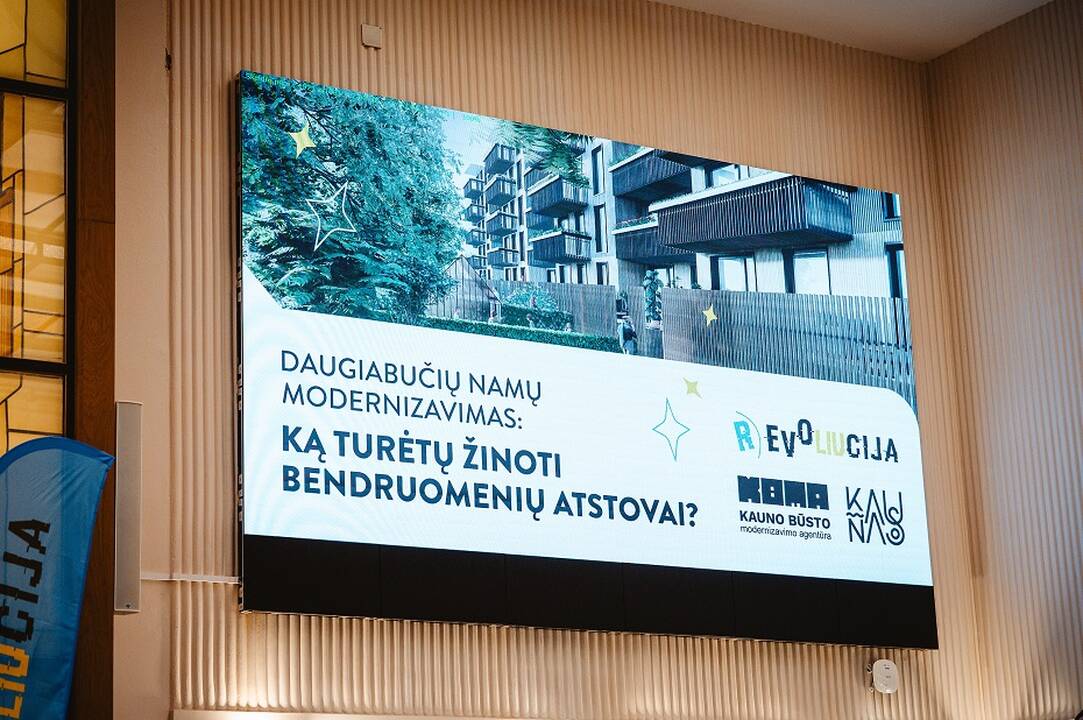 Renginys: Kauno savivaldybė ir KBMA sukvietė bendruomenių atstovus į seminarą: „Daugiabučių namų modernizavimas: ką turėtų žinoti bendruomenių atstovai?“ 