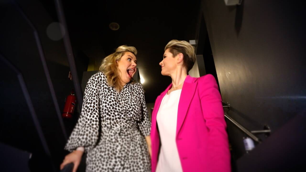 Iš kairės: Beata Nicholson ir Odeta Bložienė