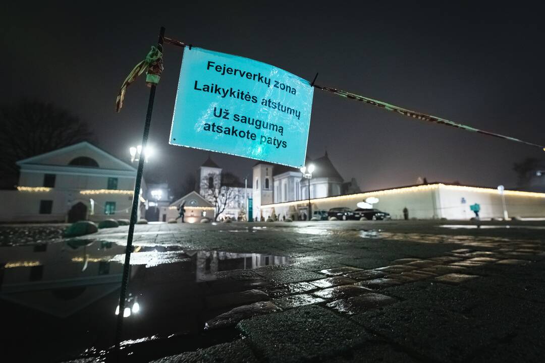 Kaunas pasitiko Naujuosius metus