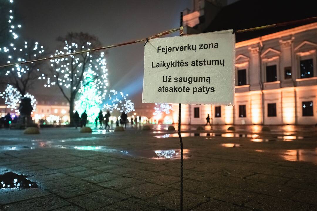 Kaunas pasitiko Naujuosius metus