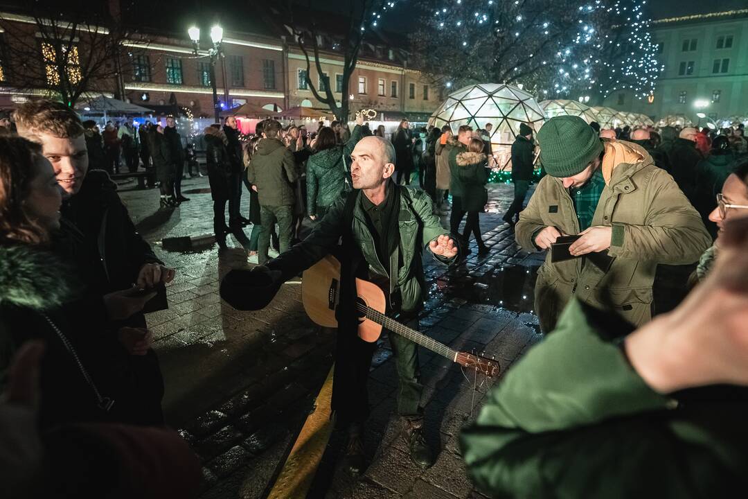 Kaunas pasitiko Naujuosius metus