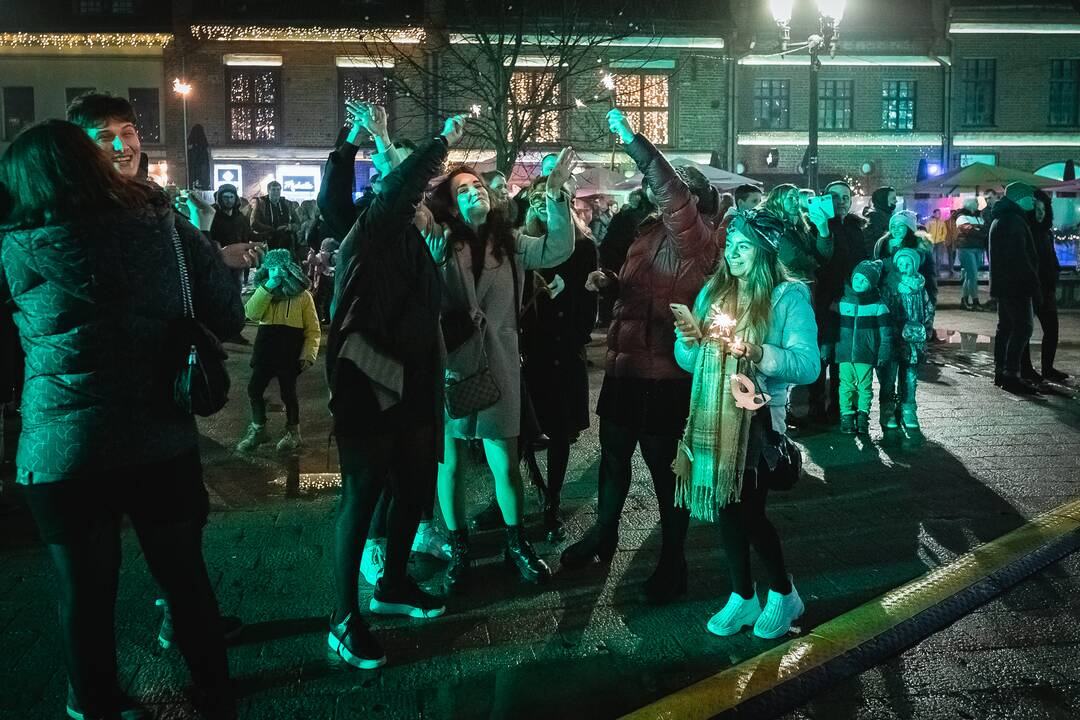 Kaunas pasitiko Naujuosius metus