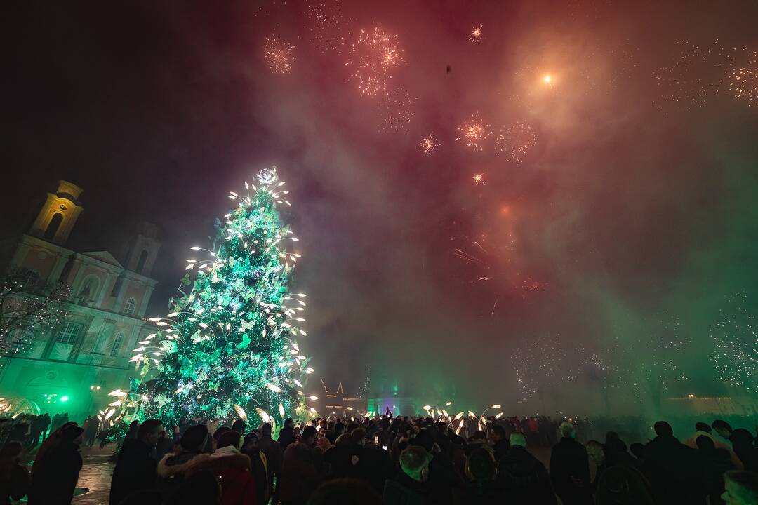 Kaunas pasitiko Naujuosius metus