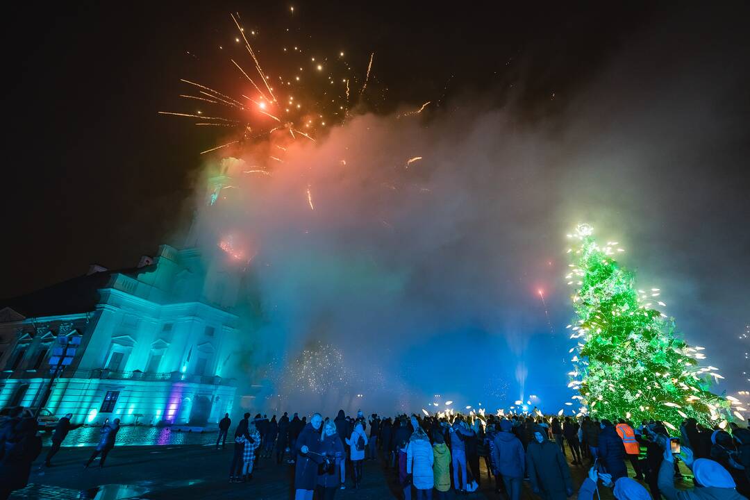 Kaunas pasitiko Naujuosius metus