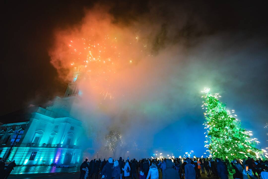 Kaunas pasitiko Naujuosius metus