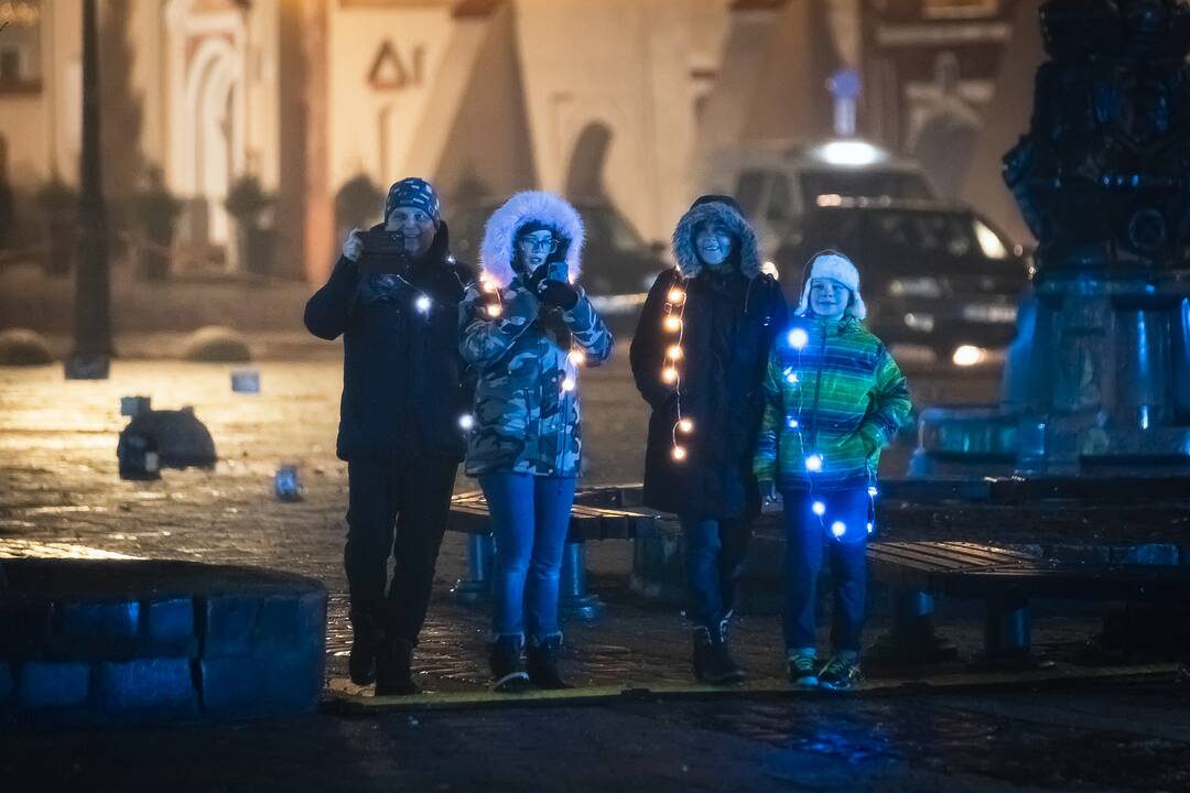 Kaunas pasitiko Naujuosius metus